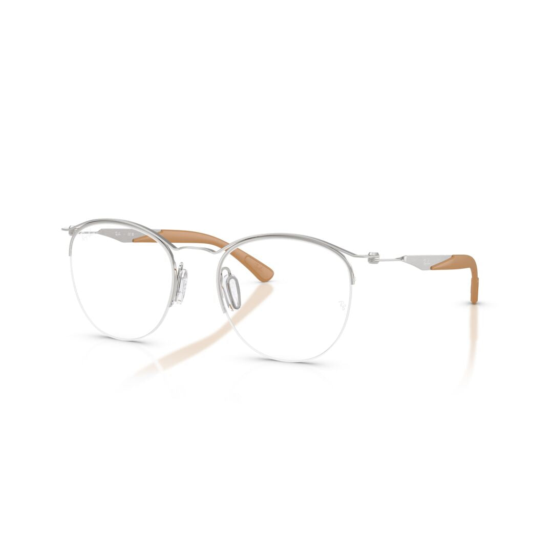 Gafas Oftálmicas Ray-Ban 0RX7553 Unisex Color Plateado