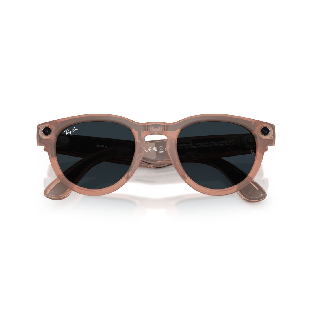 Gafas de Sol Ray-Ban Meta RW4013 Headliner Transitions Gris/Durazno