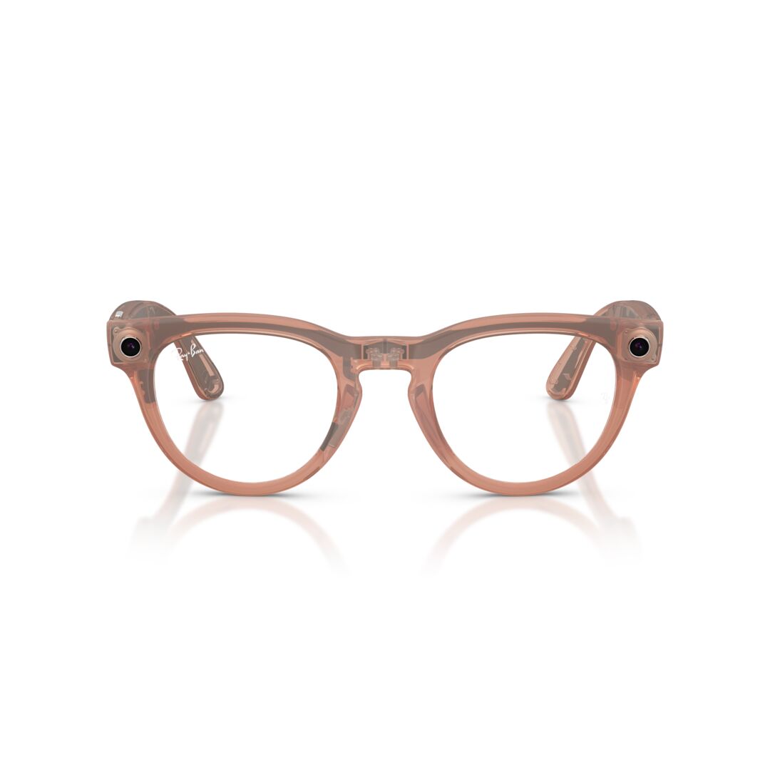 Gafas de Sol Ray-Ban Meta RW4013 Headliner Transitions Gris/Durazno