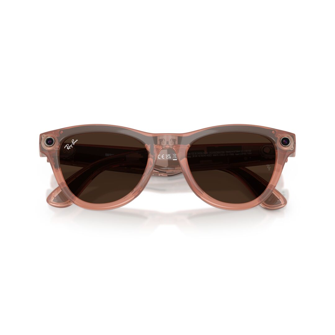 Gafas de Sol Ray-Ban Meta RW4014 Skyler Transitions Café/Durazno