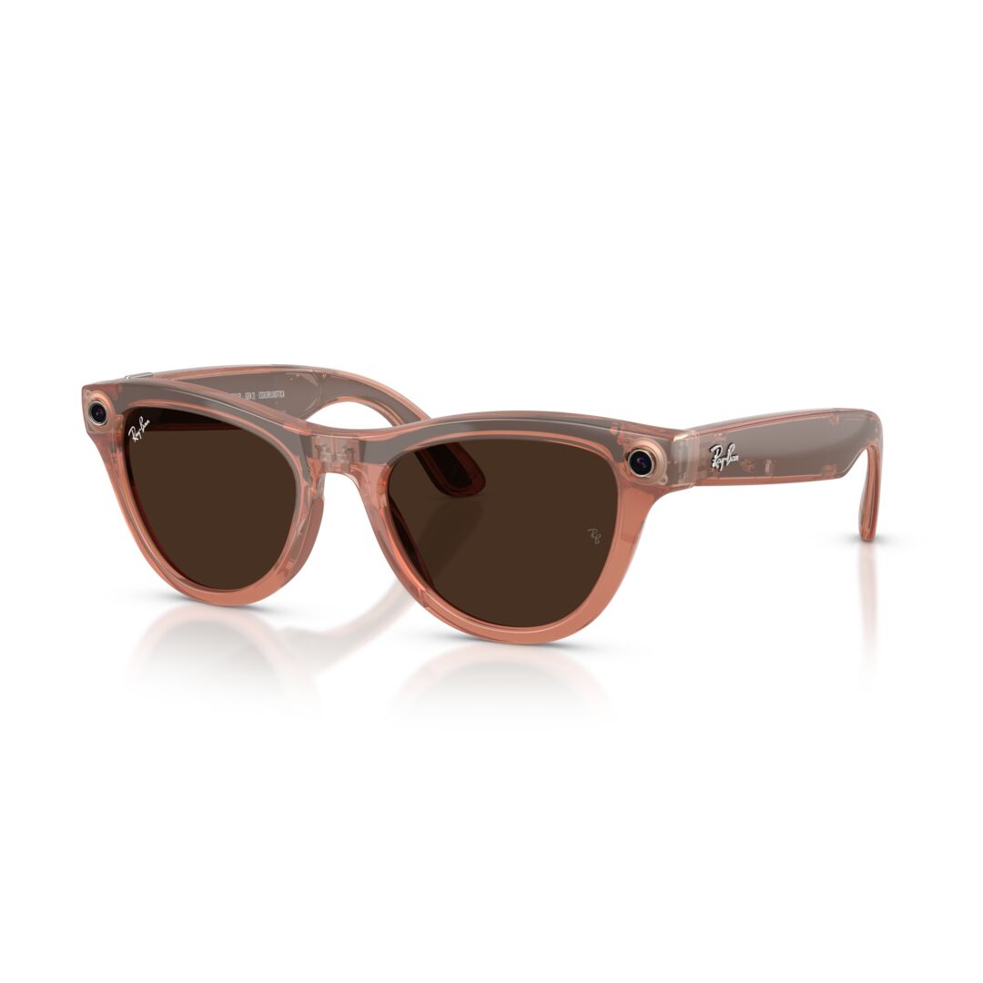 Gafas de Sol Ray-Ban Meta RW4014 Skyler Transitions Café/Durazno