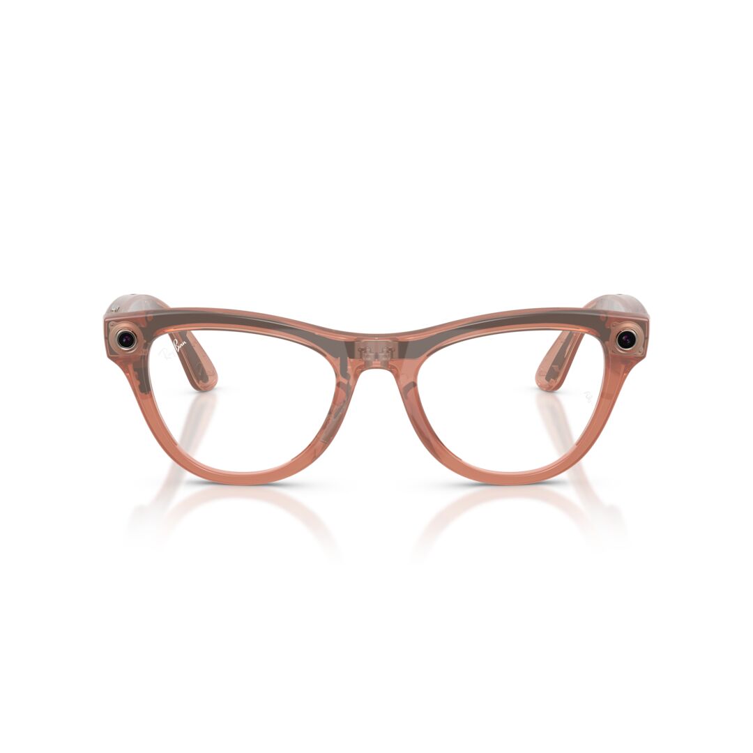 Gafas de Sol Ray-Ban Meta RW4014 Skyler Transitions Café/Durazno