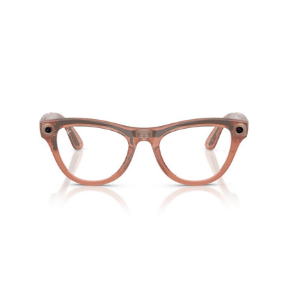 Gafas de Sol Ray-Ban Meta RW4014 Skyler Transitions Café/Durazno