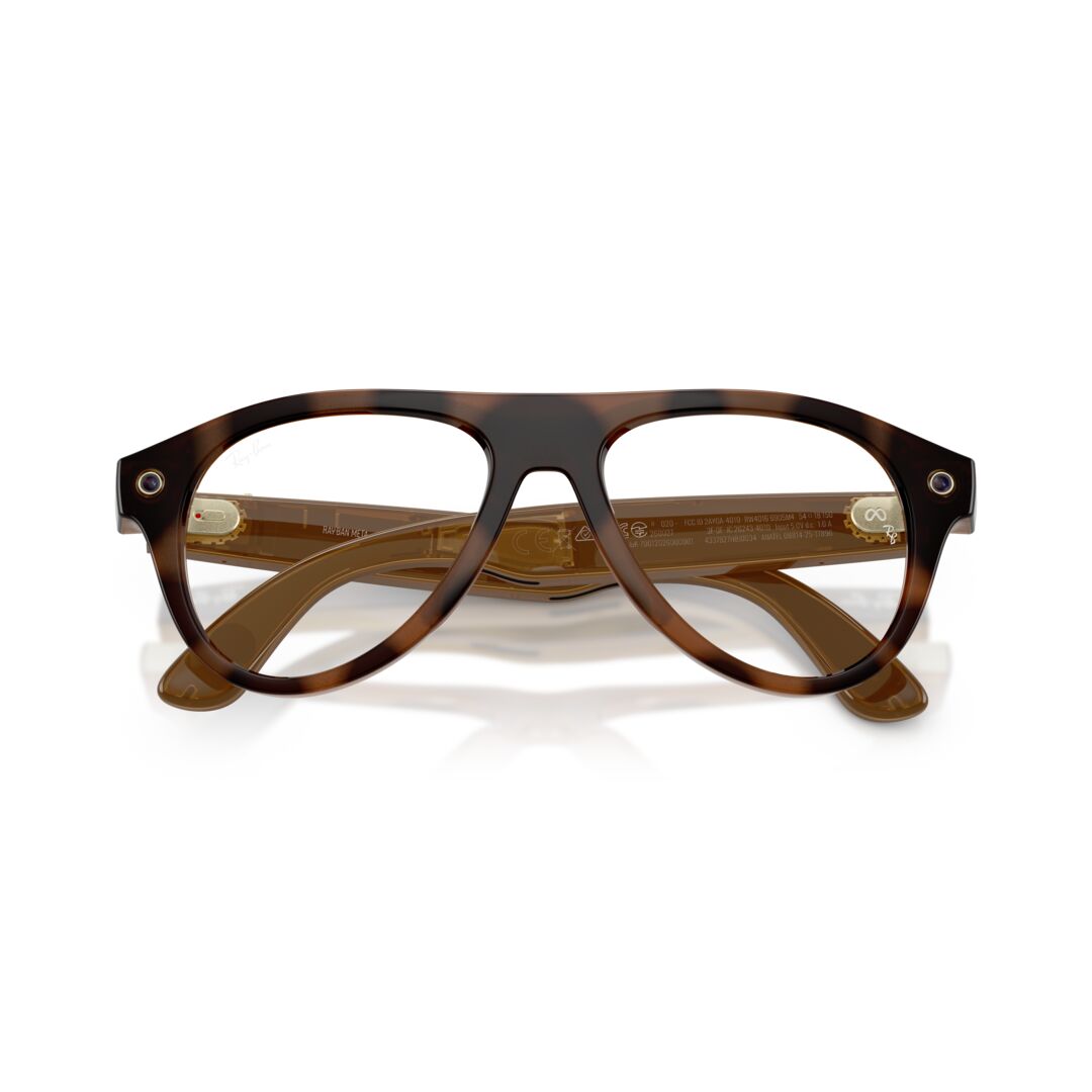 Gafas de Sol Ray Ban Meta Gen 3 Transitions 0RW4016 Unisex Color Havana