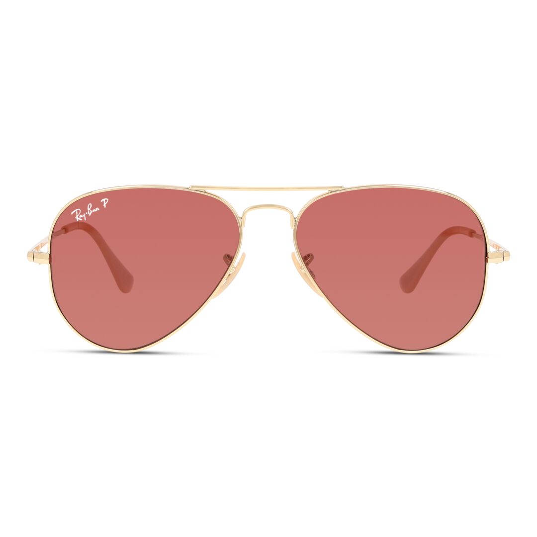 Gafas de Sol Ray-Ban 0RB3689 Unisex Color Dorado