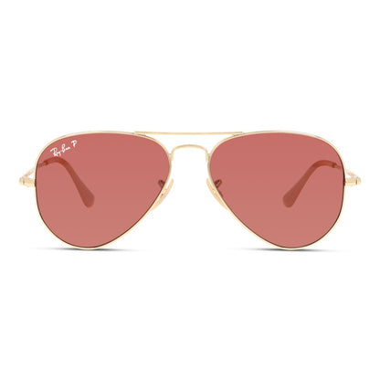 Gafas de Sol Ray-Ban 0RB3689 Unisex Color Dorado